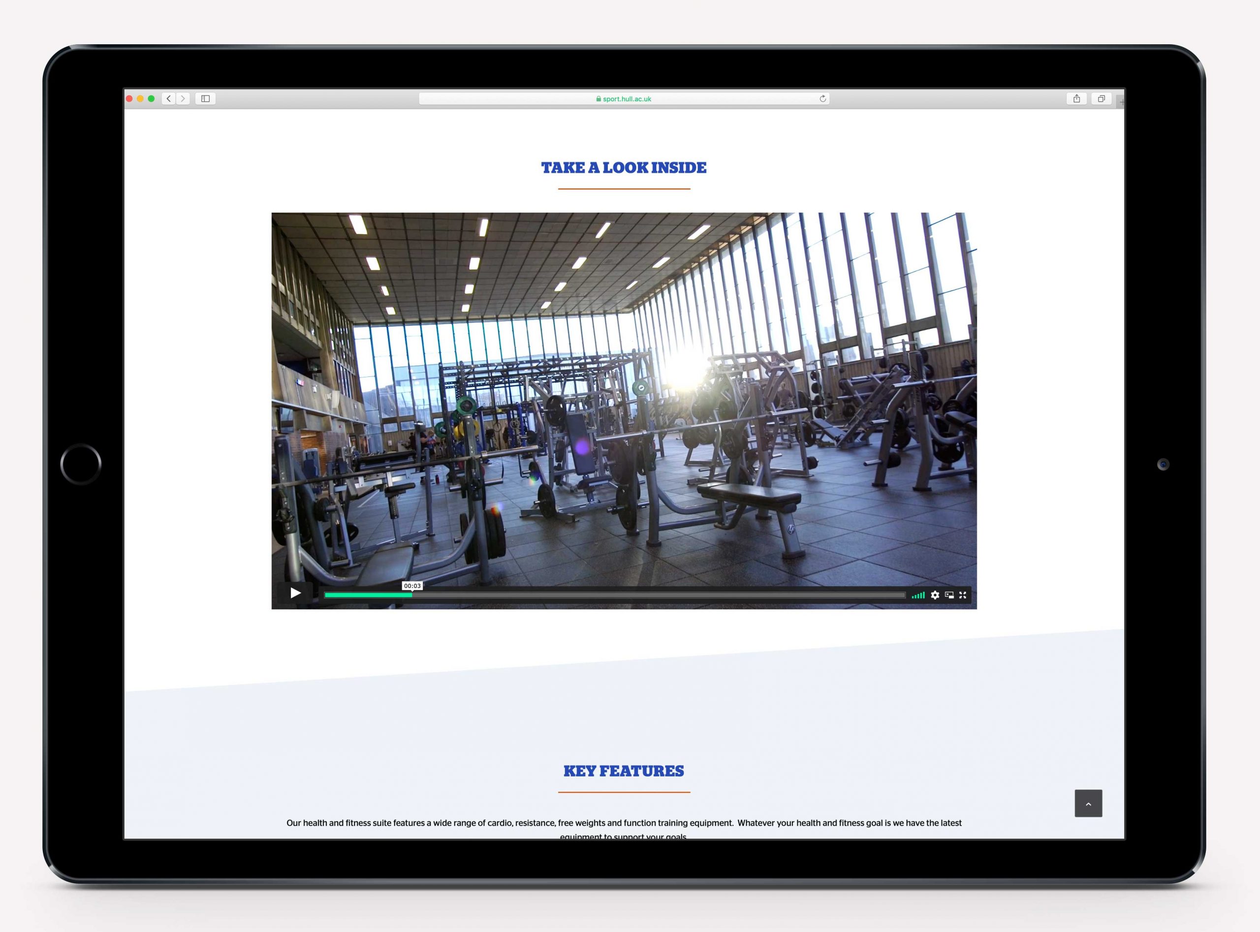Hull Sport Website Redesign