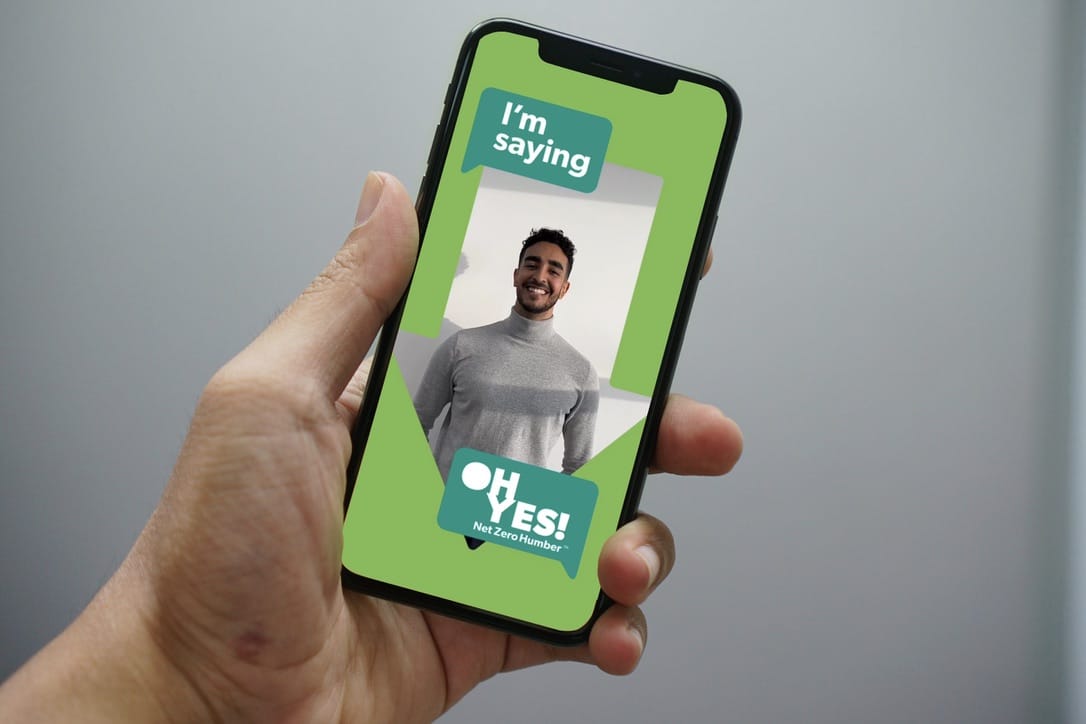 Social Media Filters for Oh Yes Net Zero