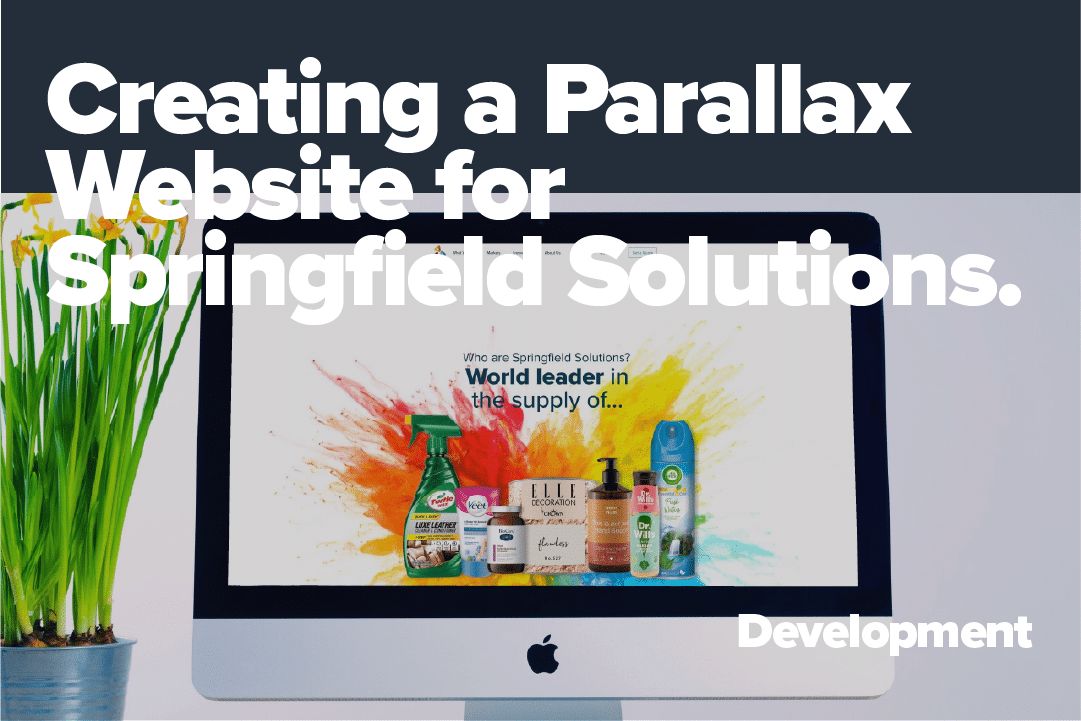 Creating an Incredible Parallax Website for Springfield Solutions!