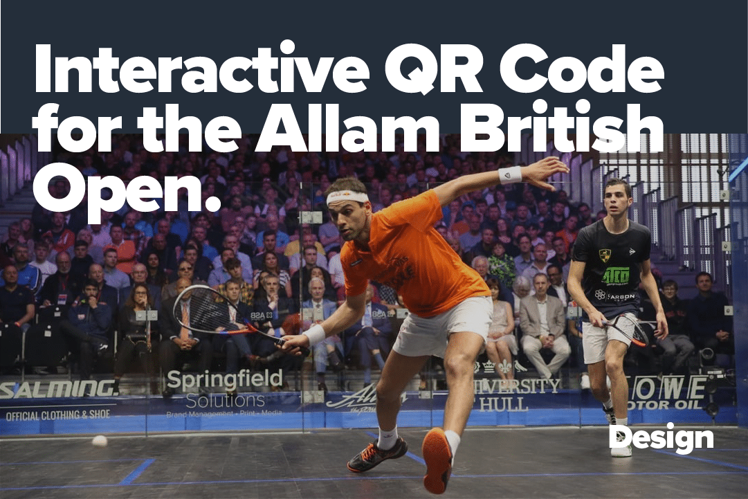 Developing an Interactive QR Code for the Allam British Open!