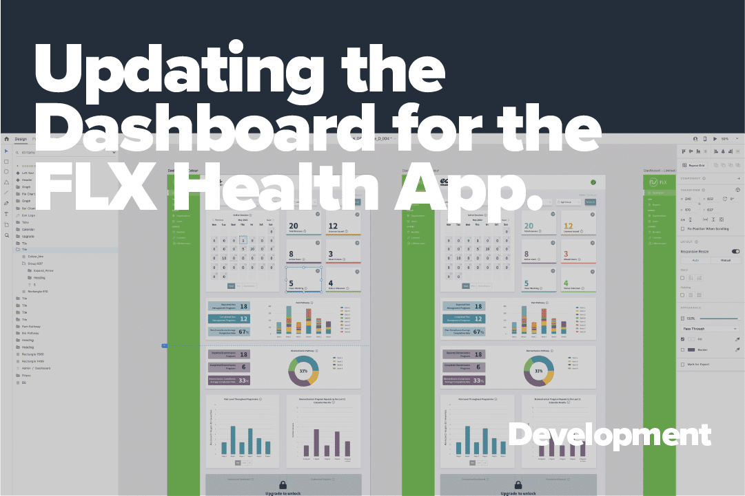 Updating the Dashboard for the FLX Health App!