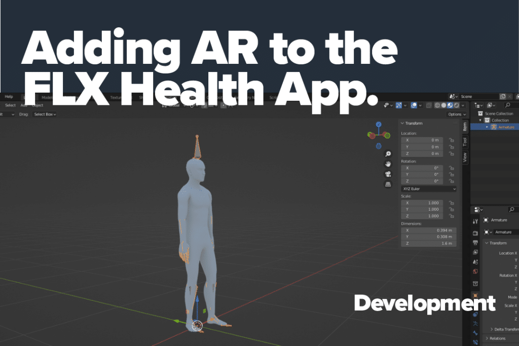 Adding AR to the FLX Health App