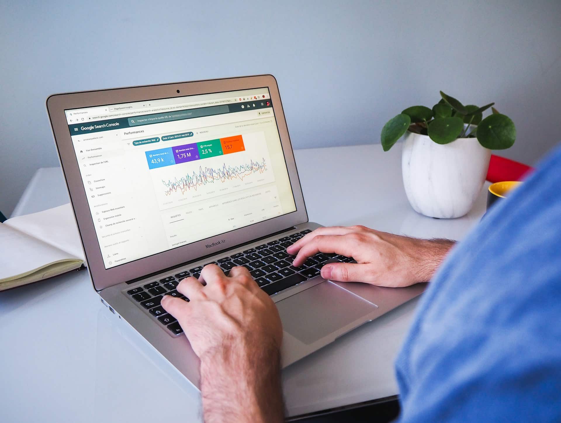 Google Search Console results