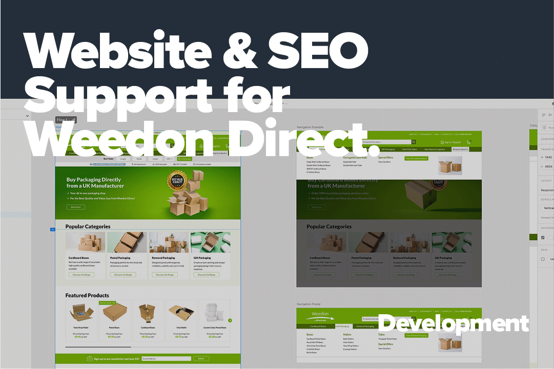 Website & SEO Support for Weedon Direct!