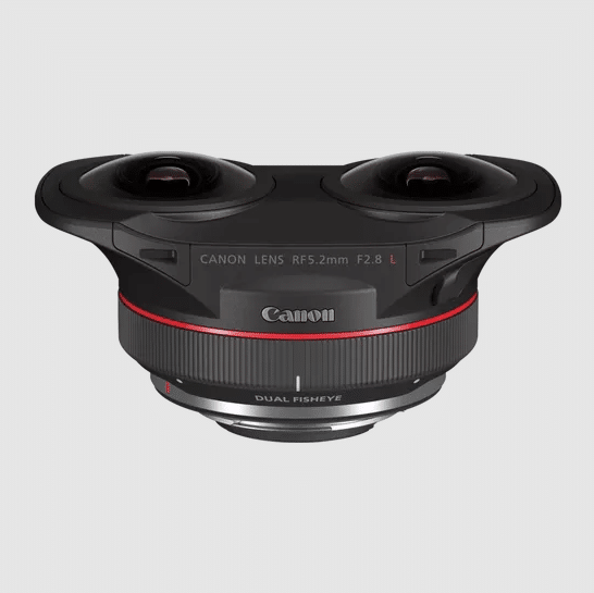 Canon RF 5.2mm F2.8L DUAL FISHEYE