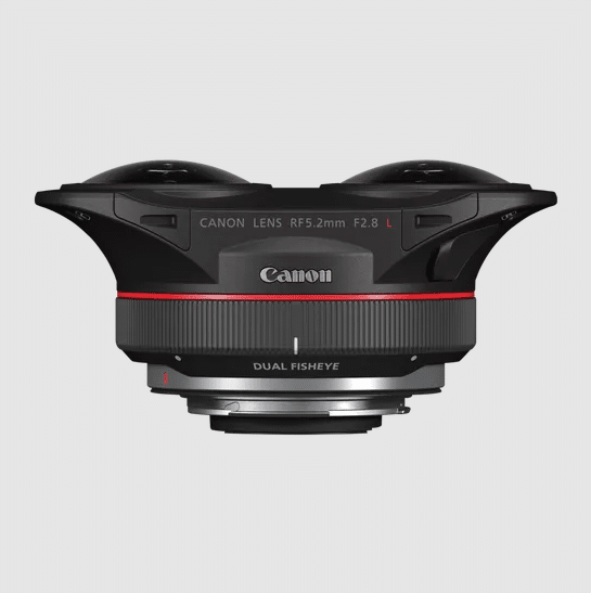 Canon RF 5.2mm F2.8L DUAL FISHEYE