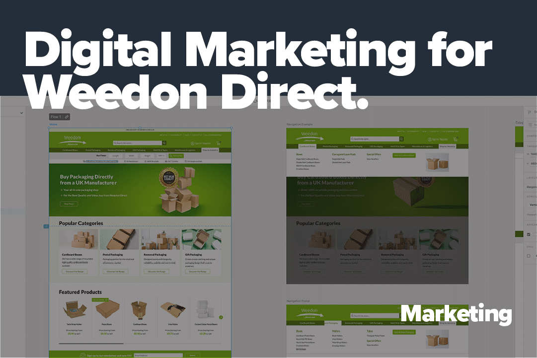 Digital Marketing for Weedon Direct!
