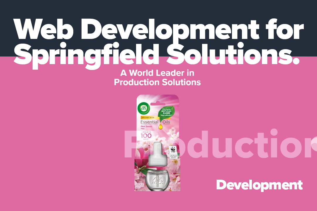 Web Development for Springfield Solutions!