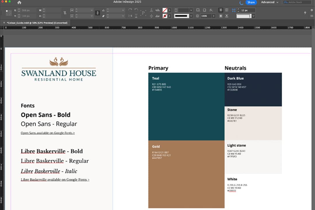 Swanland House Branding and Development