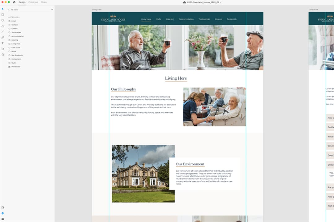 Swanland House Branding and Development
