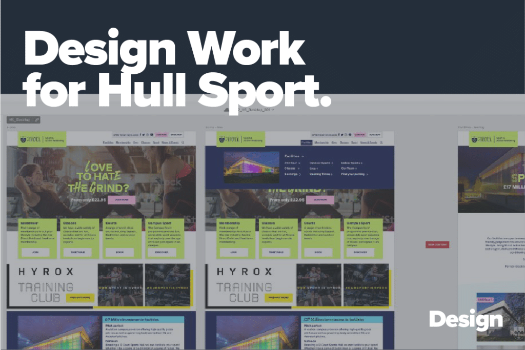 Design work for Hull Sport